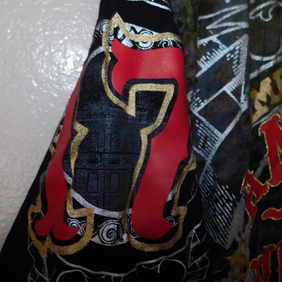 Denim Distillery Tee Shirt Adult 2XL Heritage America Vandals Graphic 1776 Logo - Picture 7 of 10